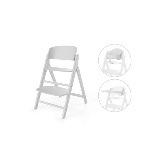 Cybex Click And Fold 3 In1 Eetstoel All White