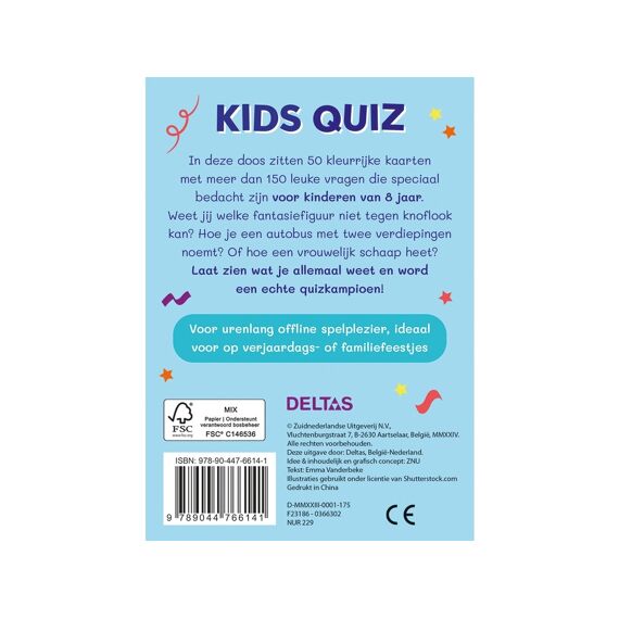 De Allerleukste Kids Quiz (8 Jaar)