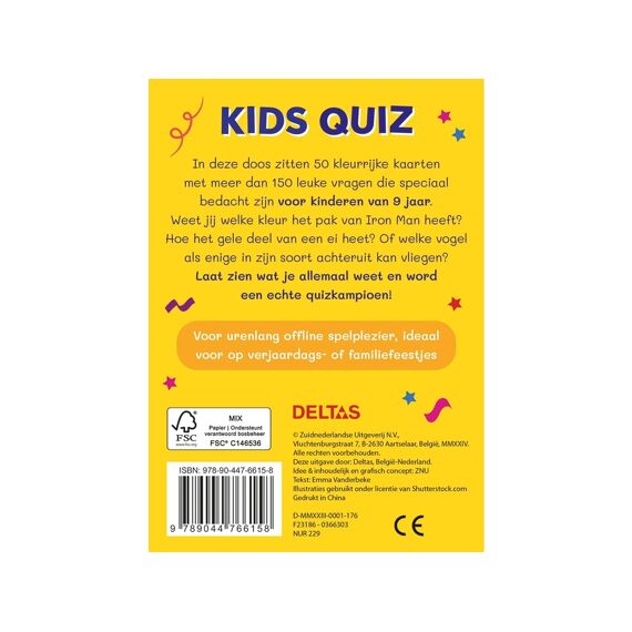 De Allerleukste Kids Quiz (9 Jaar)