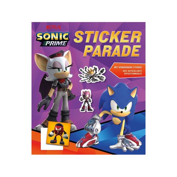 Sonic Prime Sticker Parade