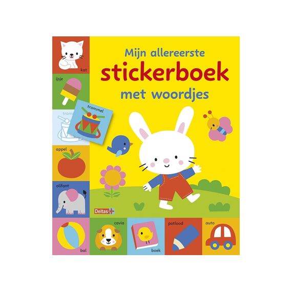 Mijn Allereerste Stickerboek Met Woordjes - Spelen En Leren