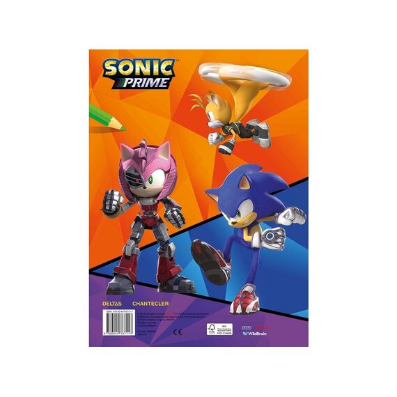 Sonic Prime Color Kleurblok