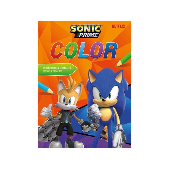 Sonic Prime Color Kleurblok