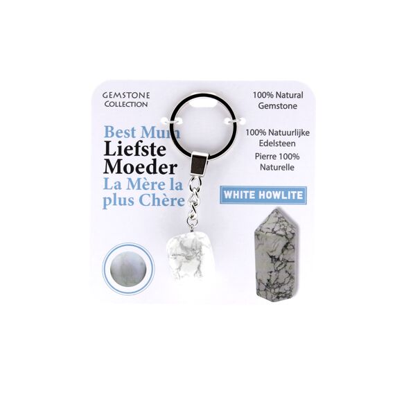 Gemstone Sleutelhanger - Liefste Moeder