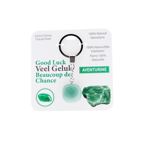 Gemstone Sleutelhanger - Veel Geluk