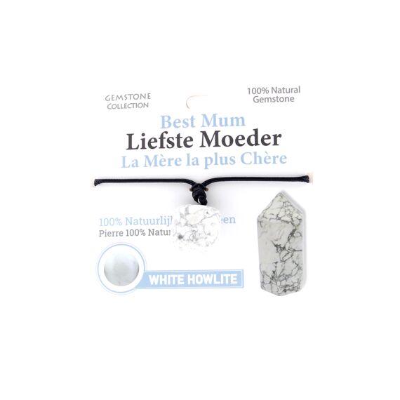 Gemstone Ketting - Liefste Moeder