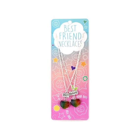 Best Friend Ketting Hartje Multicolour