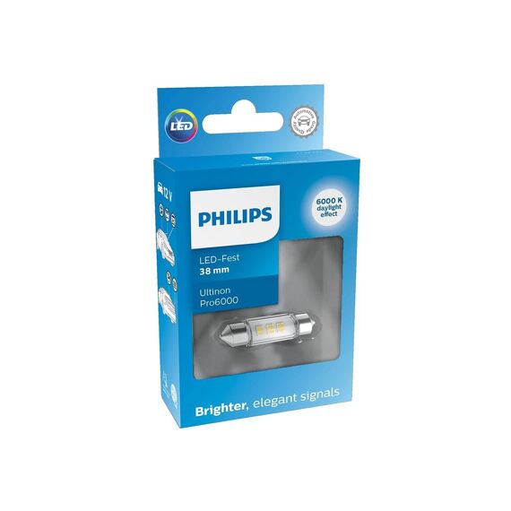 Philips Autolamp Ultinon Pro6000 - 12V - Led - Buis 38Mm - Non Ece