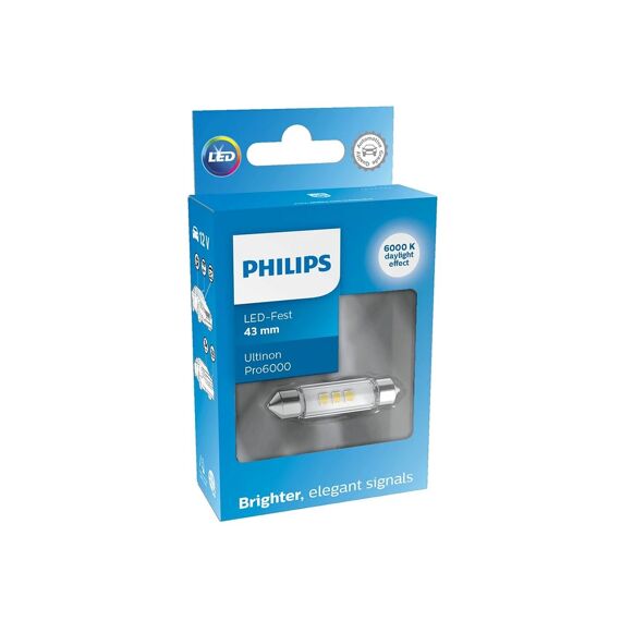 Philips Autolamp Ultinon Pro6000 - Led - Buis 43Mm - Non Ece