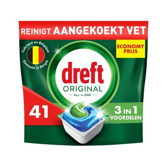 Dreft Vaatwas Tabs Original All-In-One 41St