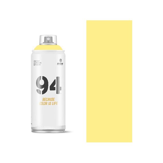 Montana Spuitverf Matt 94 Rv-20 Party Yellow 400Ml