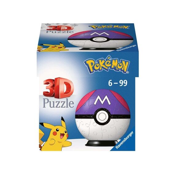 Ravensburger Puzzel 3D 54 Stuks Pokemon Masterball