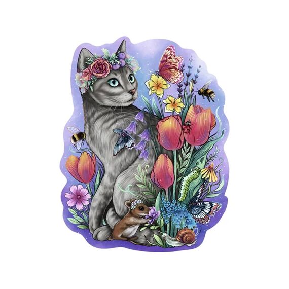 Ravensburger Houten Puzzel 150 Stuks Lovely Cat