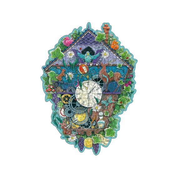 Ravensburger Houten Puzzel 300 Stuks Cuckoo Clock