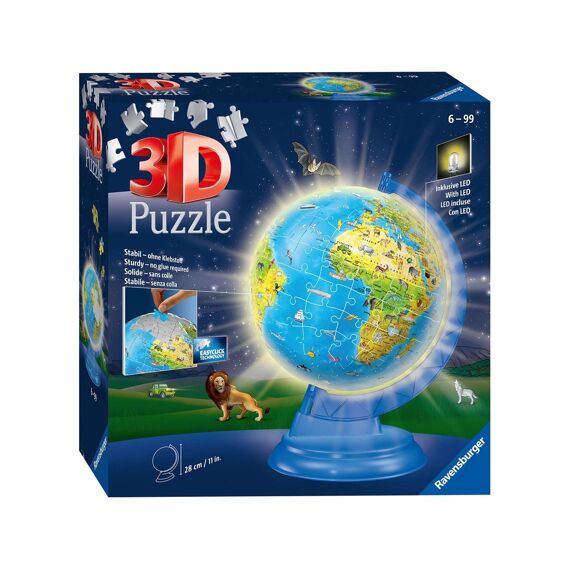 Ravensburger Puzzel 3D Xxl Kinder Globe Night Edition