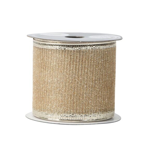 Lint Polyester Glitter L270.00-W6.30-H0.10Cm Parel