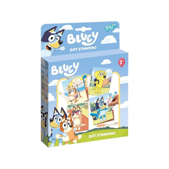 Bluey Dot Stempel-En Kleurboek