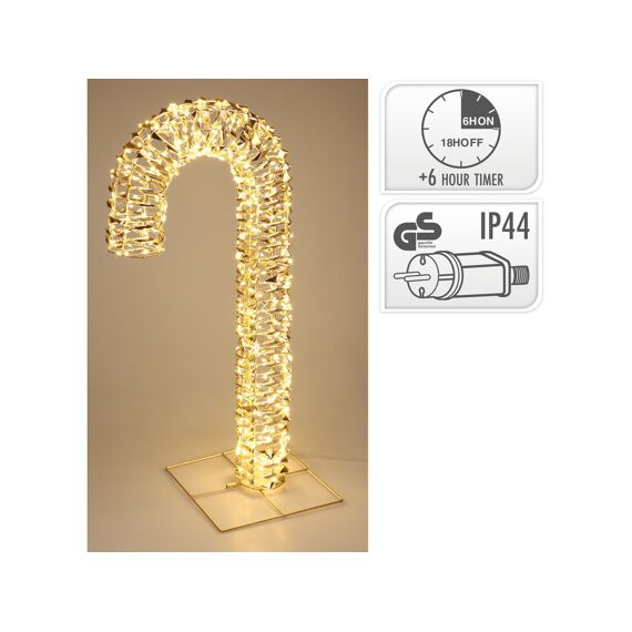 Zuurstok 75Cm Goud Led