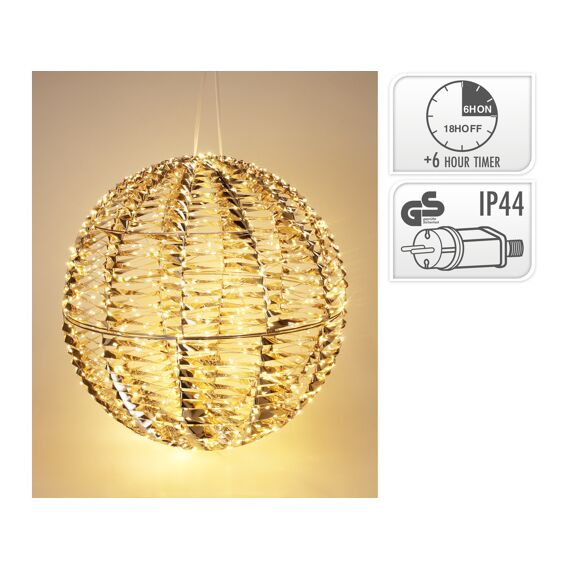 Bal 50Cm 960 Led Shiny Goud