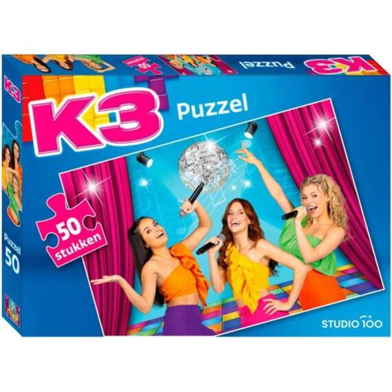 K3 Puzzel 50 Stukjes Muziek