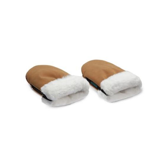 Kong Walther Osterbro Handschoenen Voor Wandelwagen Suede Brown