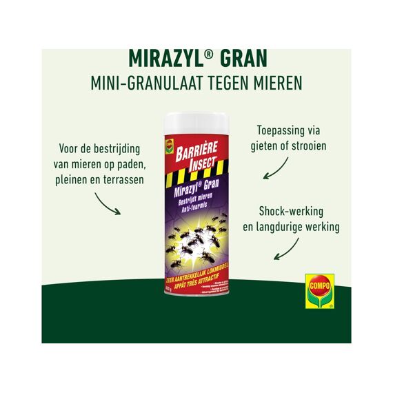 Compo Barrière Insect Mirazyl Gran  400 G