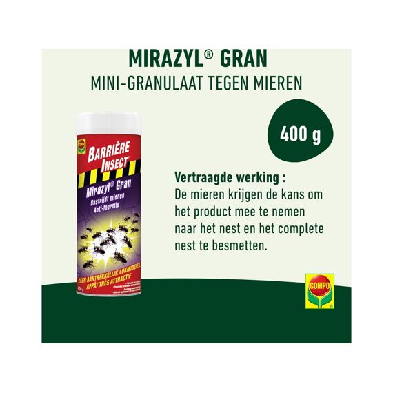 Compo Barrière Insect Mirazyl Gran  400 G