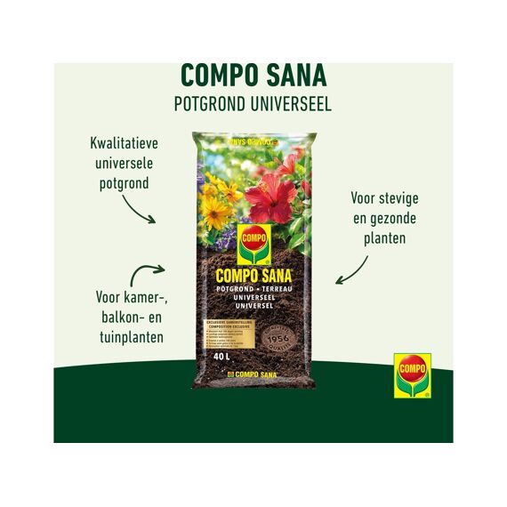 Compo Sana Universele Potgrond 40 L