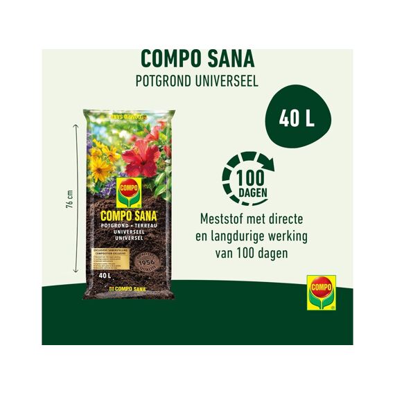 Compo Sana Universele Potgrond 40 L