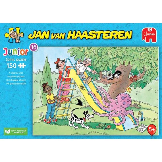 Jumbo Puzzel 150 Stuks Jan Van Haasteren A Slippery Slide