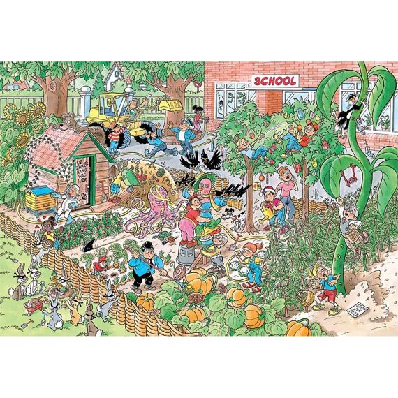 Jumbo Puzzel 360 Stuks Jan Van Haasteren The School Garden