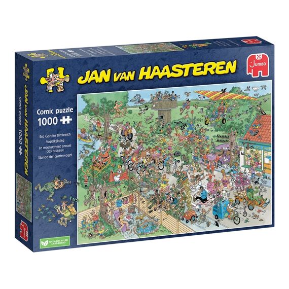 Jumbo Puzzel 1000 Stuks Jan Van Haasteren Big Garden Birdwatch