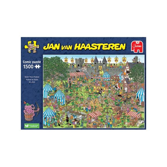 Jumbo Puzzel 1500 Stuks Jan Van Haasteren Robin Hood Festival