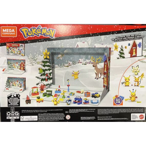 Pokemon Mega Construx Holiday Adventskalender