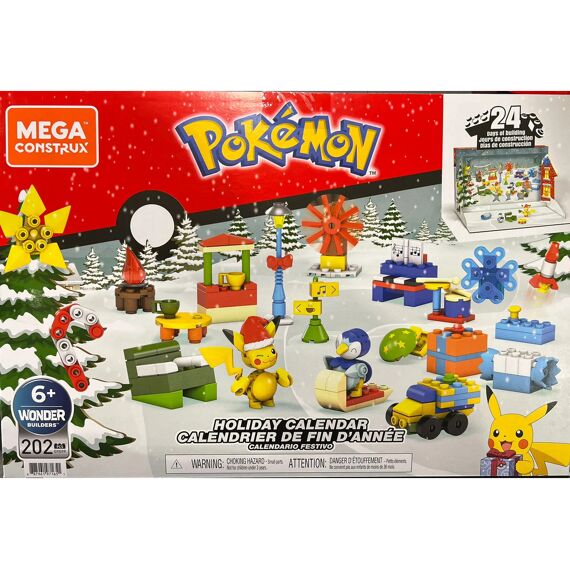 Pokemon Mega Construx Holiday Adventskalender