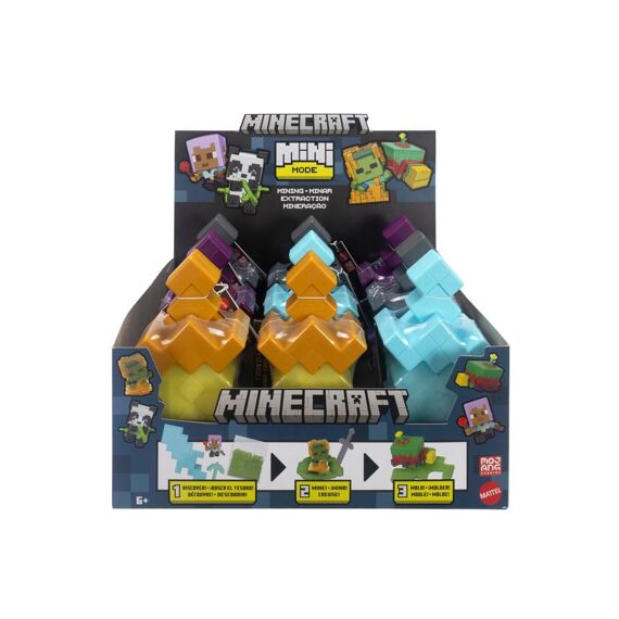 Minecraft Mini Mode Mining Assortiment Figuren