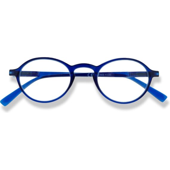 Icon Eyewear Bern Leesbril Helder Donkerblauw + 4.00