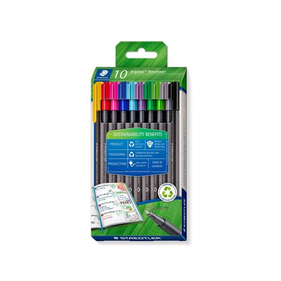 Staedtler Fineliner Triplus 10 Stuks