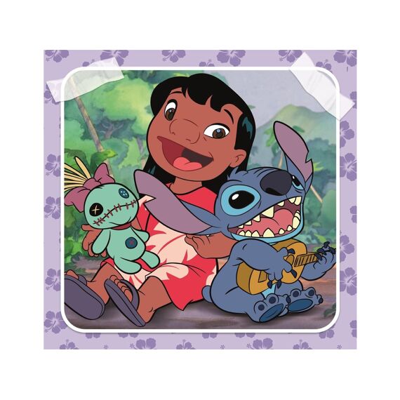 Clementoni Puzzel 3X48 Stuks Square Stitch Disney