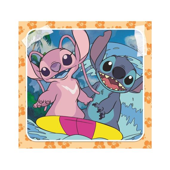 Clementoni Puzzel 3X48 Stuks Square Stitch Disney