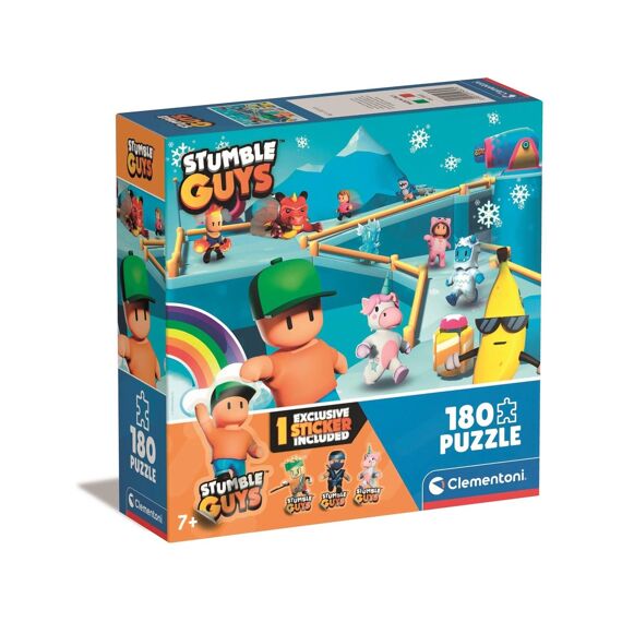 Clementoni Puzzel 180 Stuks Square Box Stumble Guys 2