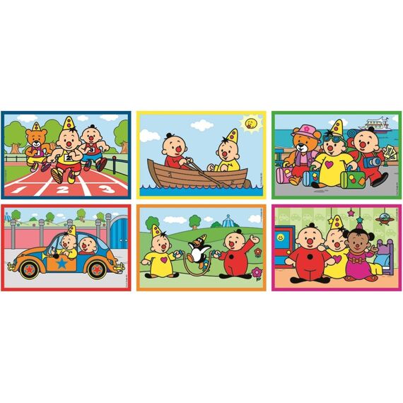 Clementoni Puzzel 6 Stuks Cubi Bumba