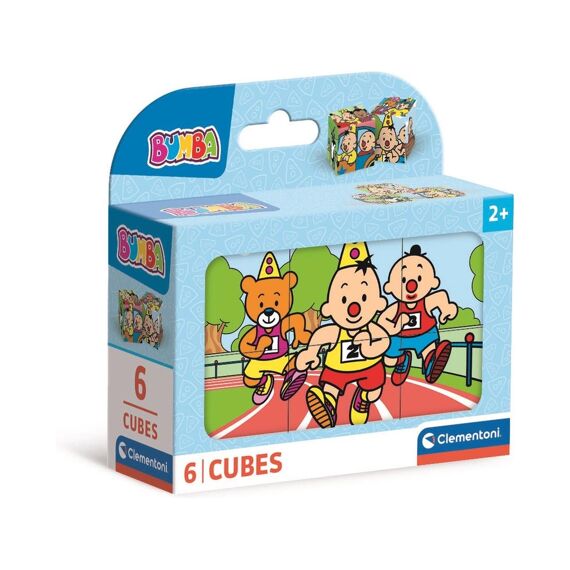 Clementoni Puzzel 6 Stuks Cubi Bumba