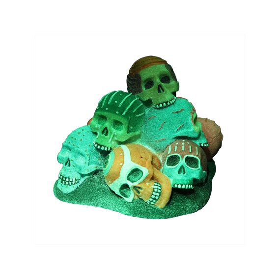 Aqau Della Dia De Los Muertos Schedels Stapel 15.1X14.2X11.8Cm - Meerkelurig