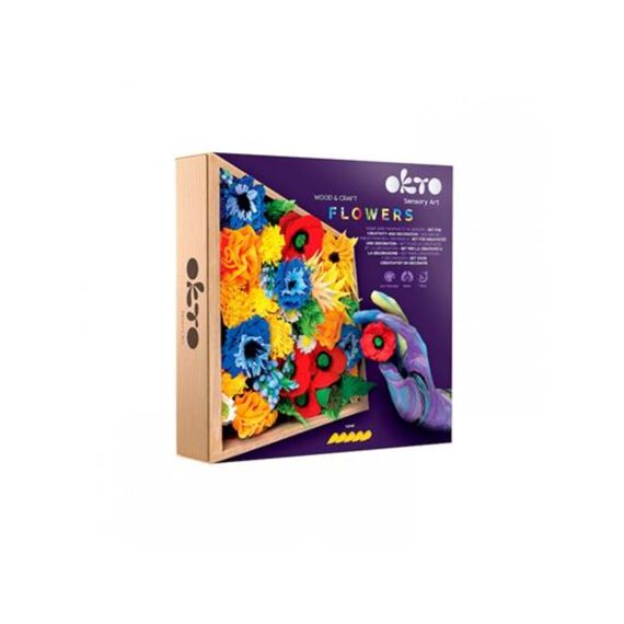 Okto 3D Klei Artiest Freedom Incl Houten Frame