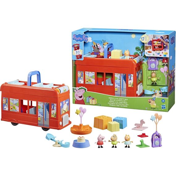 Peppa Pig 2 In 1 Party Bus