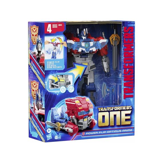 Transformers One Movie Power Flip Optimus