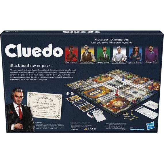 Spel Cluedo F6420104 Classic Refresh Nl