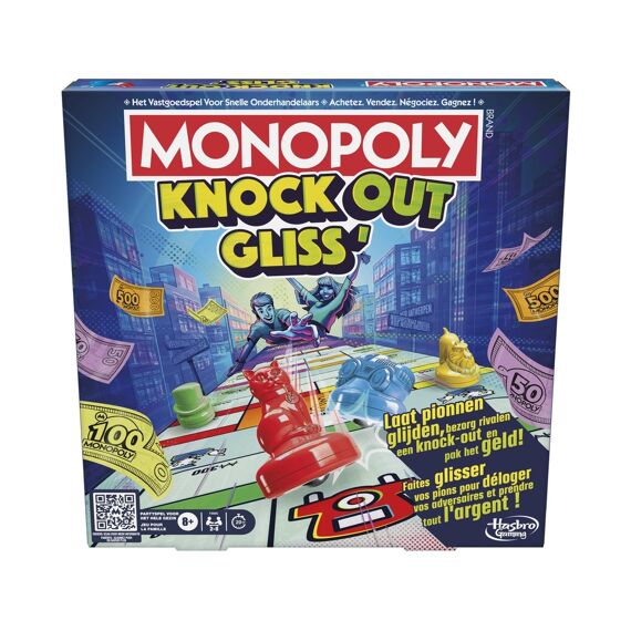 Spel Monopoly Knockout (Belgium Bilingual)