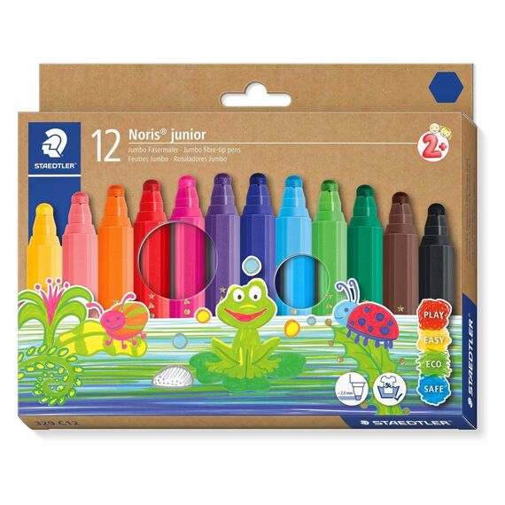 Staedtler Viltstiften Set Noris Junior 12St